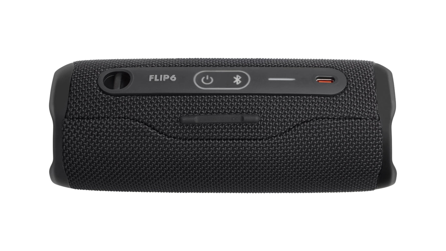 JBL Flip 6 - Black - Vattentät bärbar högtalare