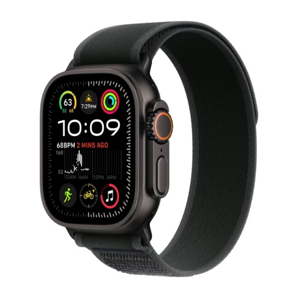 Apple Watch Ultra 2 – 49 mm – Svart Titanium – GPS + Mobilnät – Utmärkt skick
