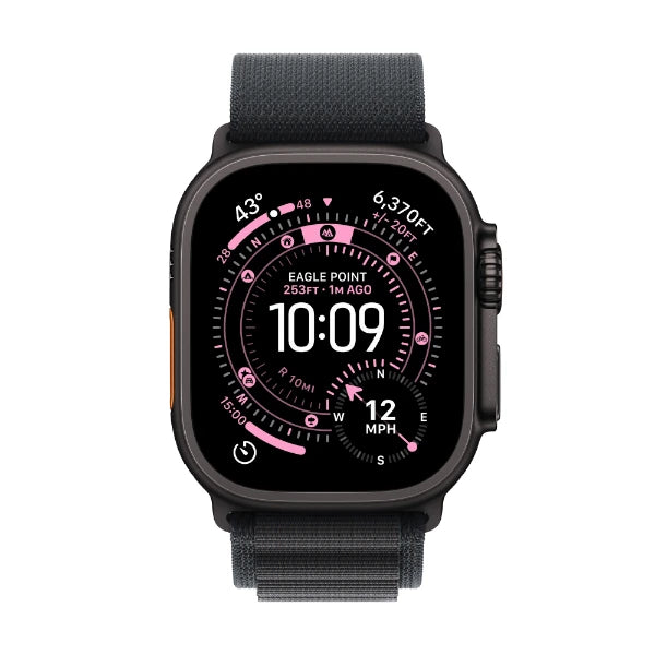Apple Watch Ultra 3 (GPS + Cellular) 49mm Svart Armband