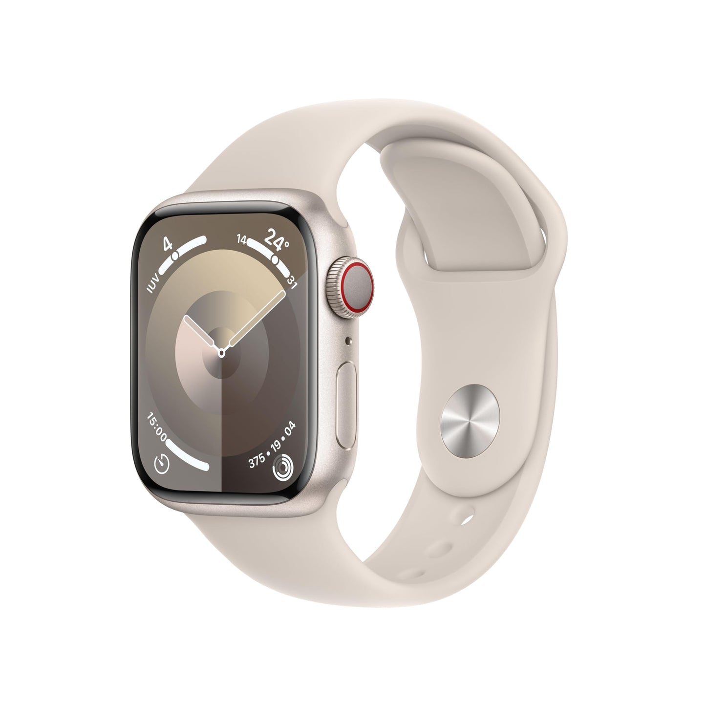 Apple Watch Series 9 41mm | GPS | Stjärnglans | Bra skick
