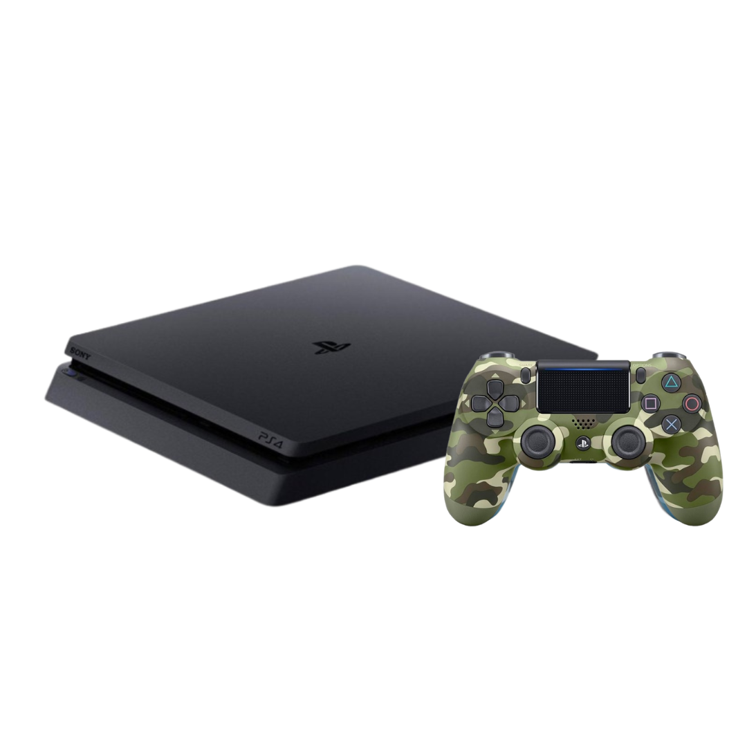 Playstation 4 Slim - 500gb (Militär kontroll) Sony