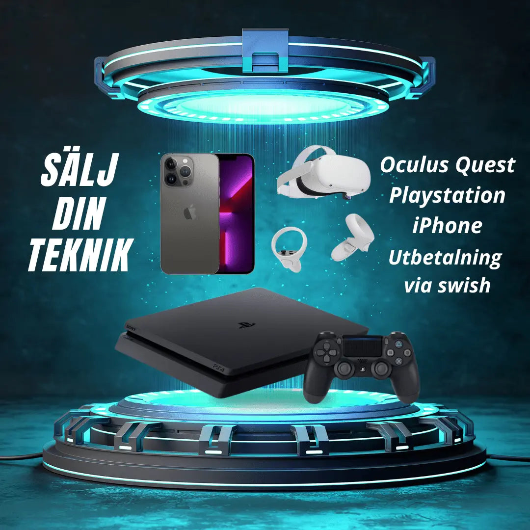 Sälj din gamla teknik - och hjälp miljön Teknikcentralen