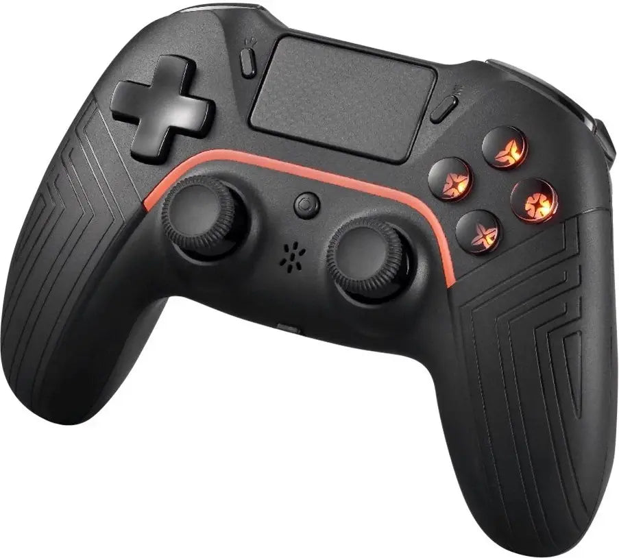 Deltaco Trådlös Handkontroll för PS4 | PS5 | PC | Svart | Bra skick Deltaco