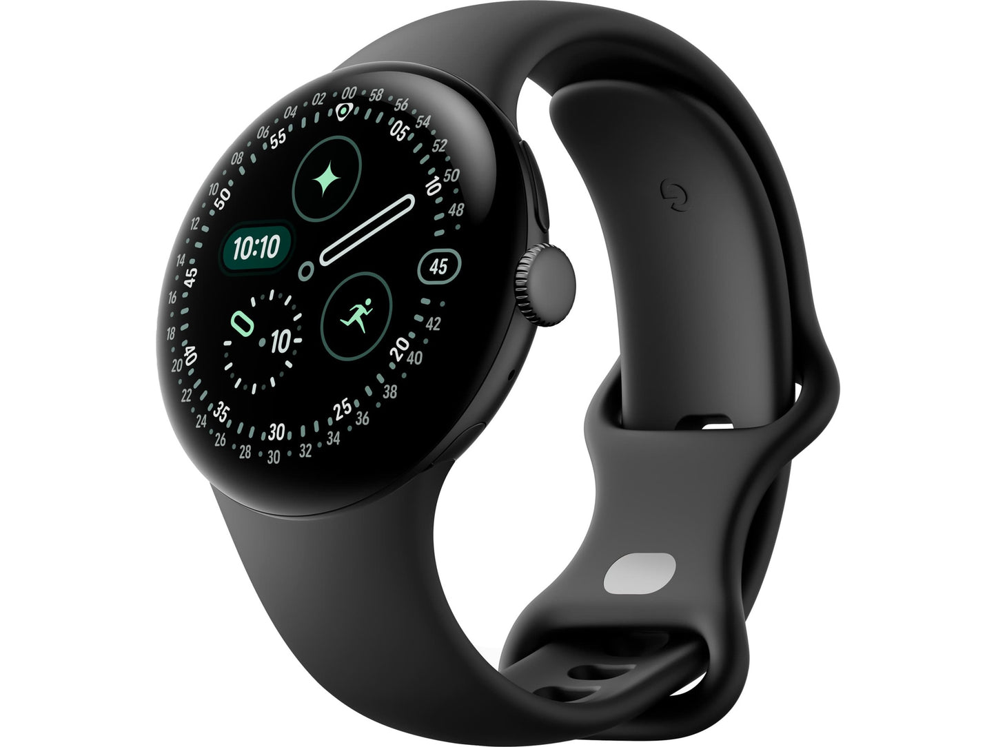 Google Pixel Watch 4 Smartklocka 41mm Wi-Fi (Obsidian/Svart)