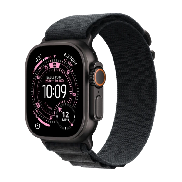 Apple Watch Ultra 3 (GPS + Cellular) 49mm Svart Armband