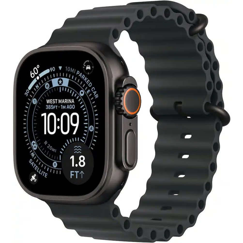 Apple Watch Ultra 3 49mm | Svart Titan | GPS + Mobilnät | Utmärkt skick