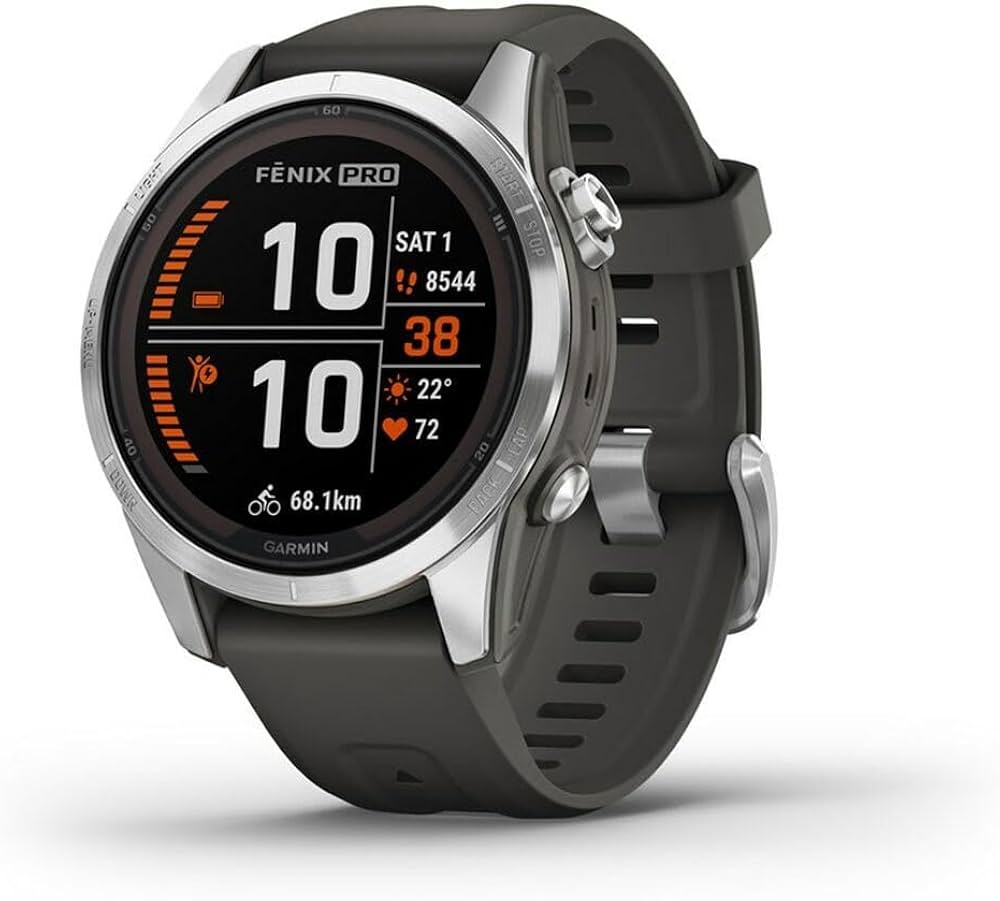 Garmin fenix 7S Pro Solar – 42mm – Utmärkt skick Garmin