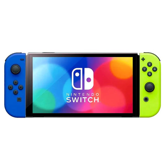 Nintendo Switch OLED – Blue/Yellow 32gb - Utmärkt Skick