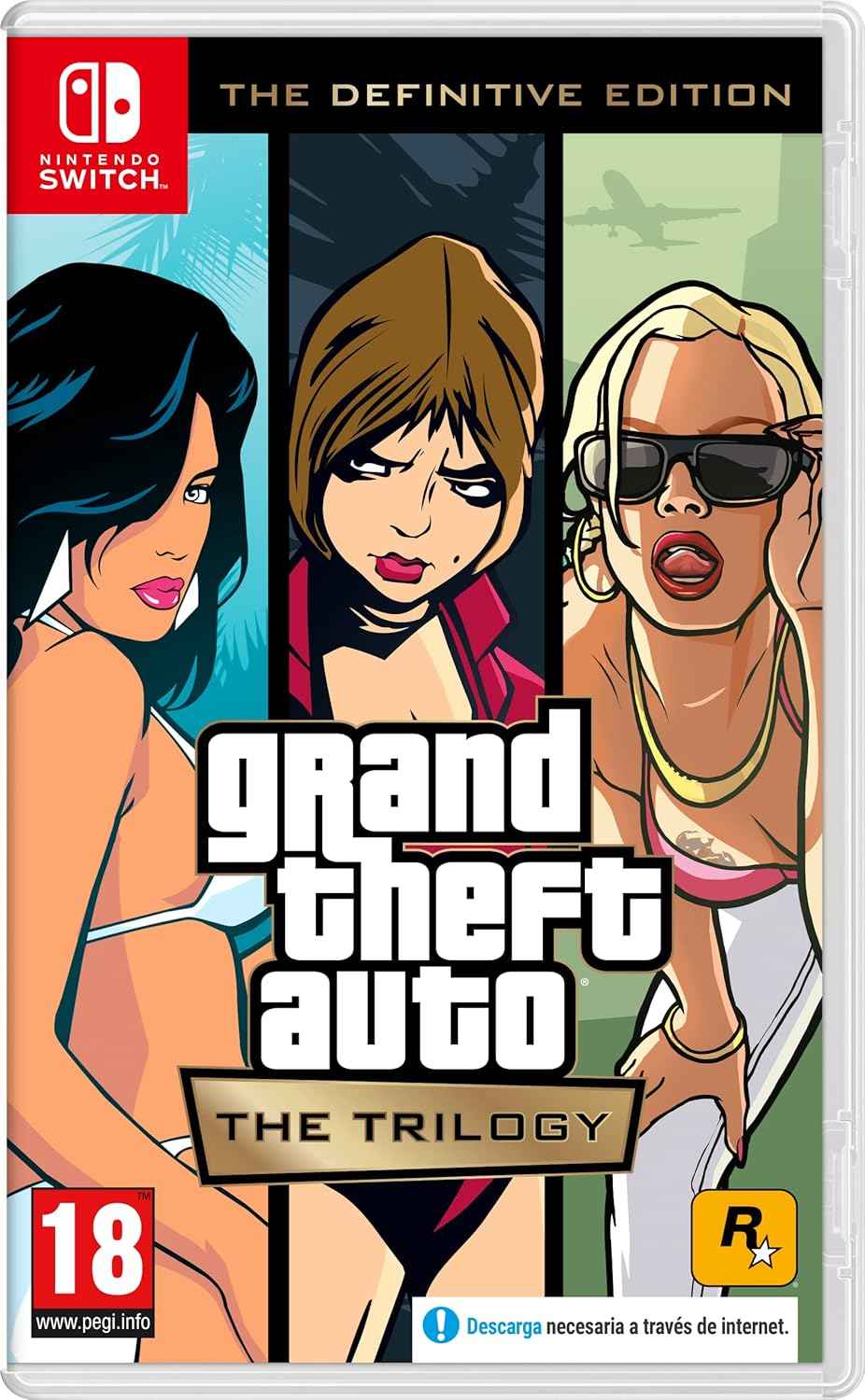 Grand Theft Auto | The Trilogy The Definitive Edition | Nintendo Switch