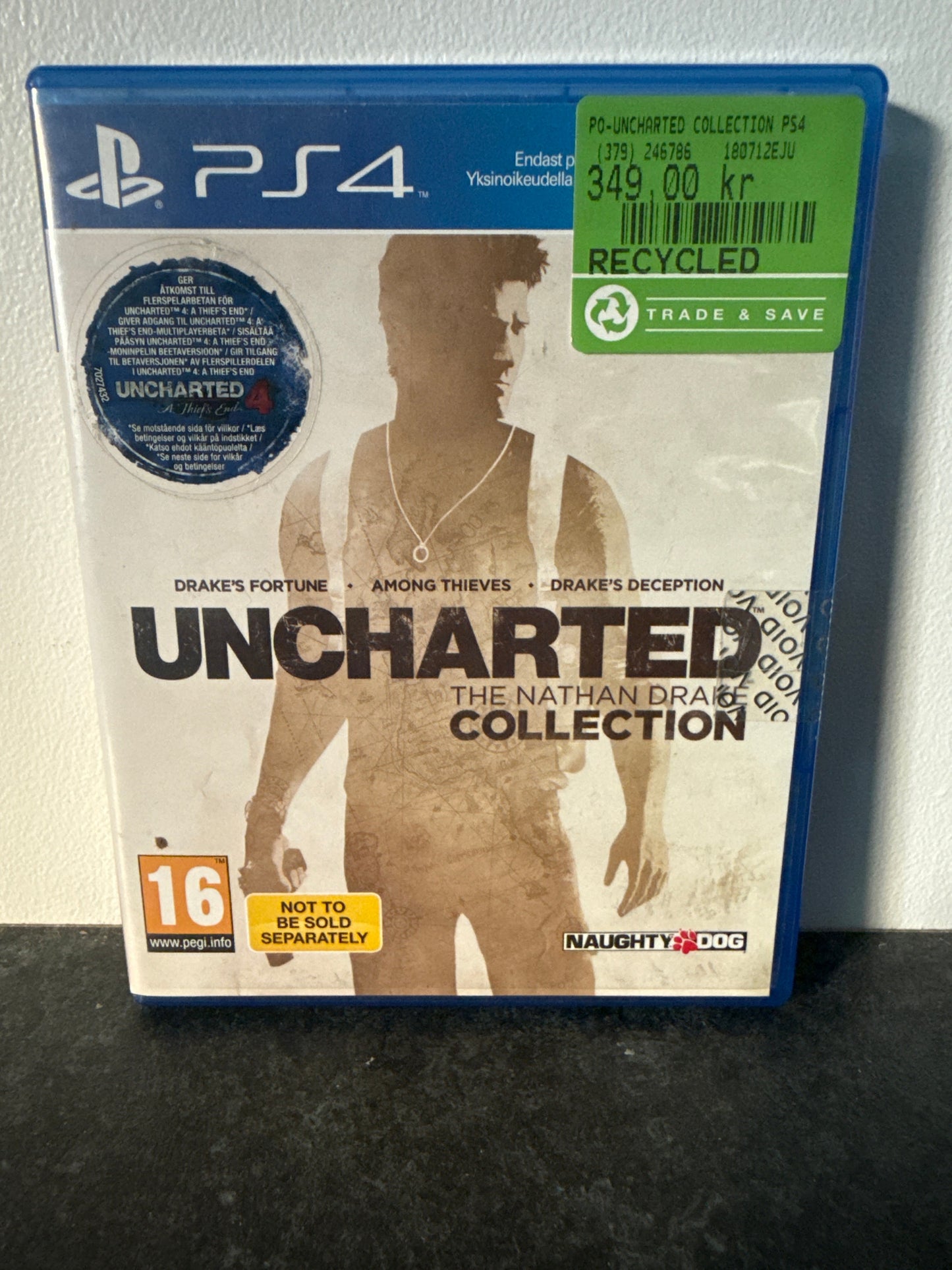 Uncharted (Ps4) Naughty Dog