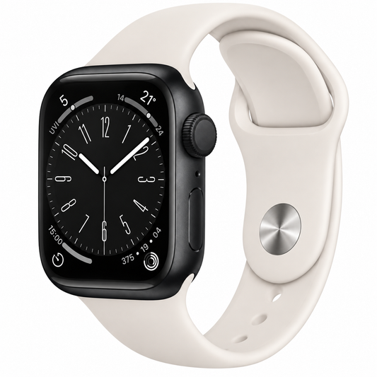 Apple Watch Series 8 – 41 mm – GPS + Mobilnät – Bra skick Apple