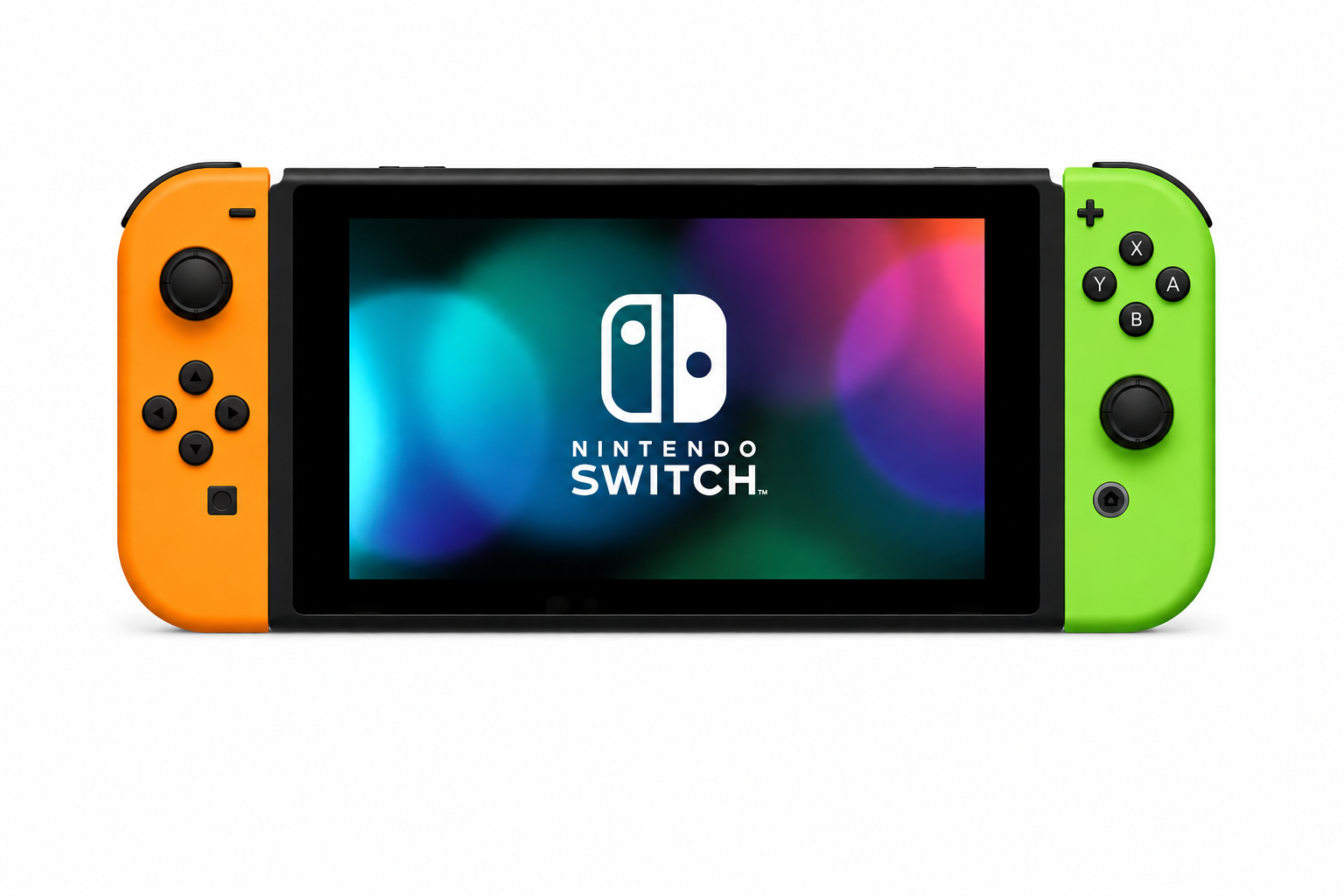 Nintendo Switch (2020) – Orange & Grön – Endast konsol – Bra skick Nintendo