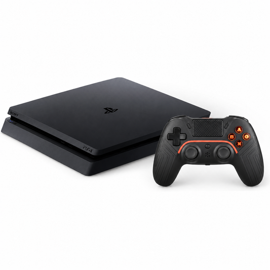 Playstation 4 Slim - 1TB (deltaco kontroll) Sony