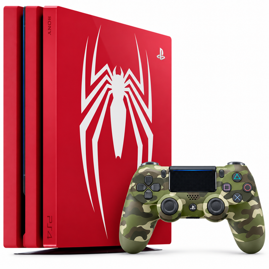 PlayStation 4 1TB Slim Spider-Man Edition - Bra skick Sony