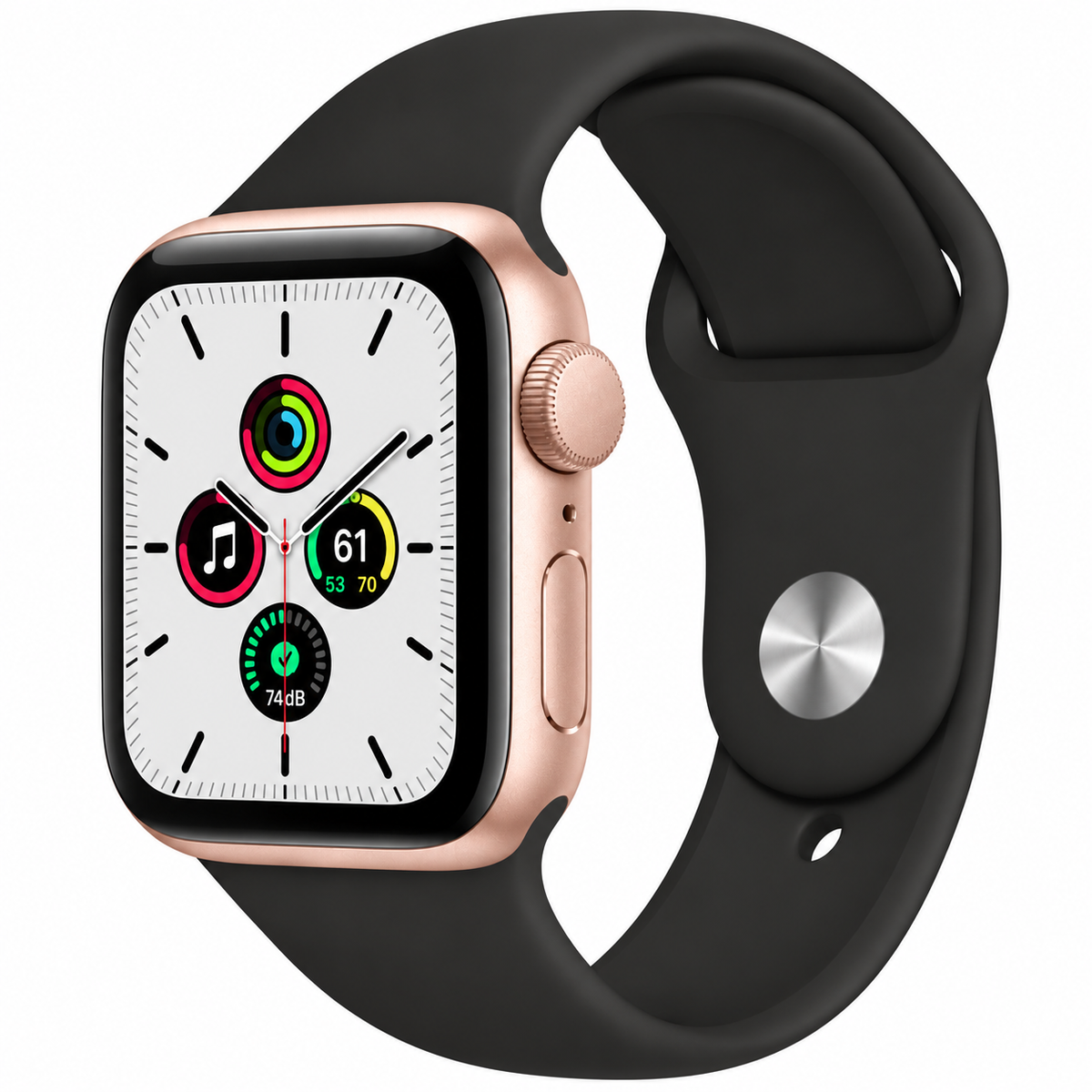 Apple Watch SE 40mm – GPS + Cellular – Rosa – Bra skick – 74% Batterihälsa (serivce) Apple