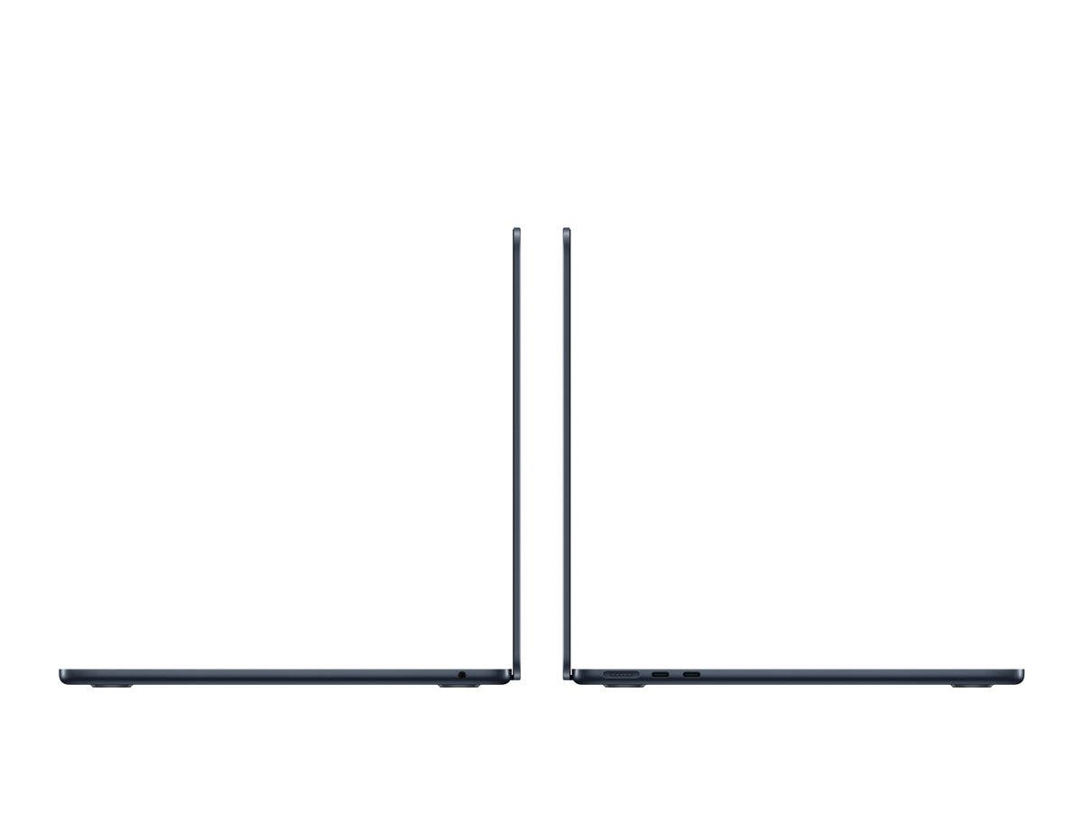Apple MacBook Air 13,6" (M3, 2024) – 16GB RAM – 512GB SSD – 10-Core GPU – Midnatt – Svenskt tangentbord – Nyskick Apple
