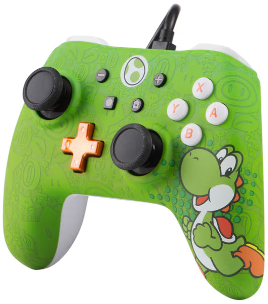 PowerA Enhanced Wireless Controller | Yoshi Edition | Nintendo Switch | Bra skick
