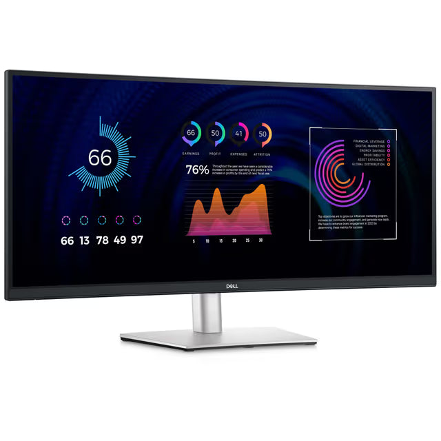 Dell P3424WE 34" välvd bildskärm - Bra skick Dell