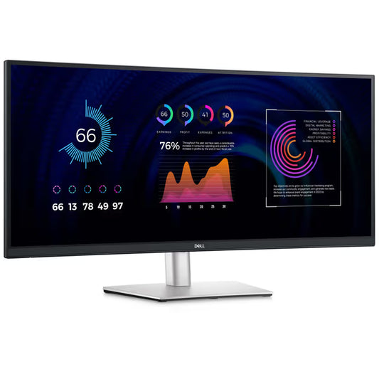 Dell P3424WE 34" välvd bildskärm - Bra skick Dell