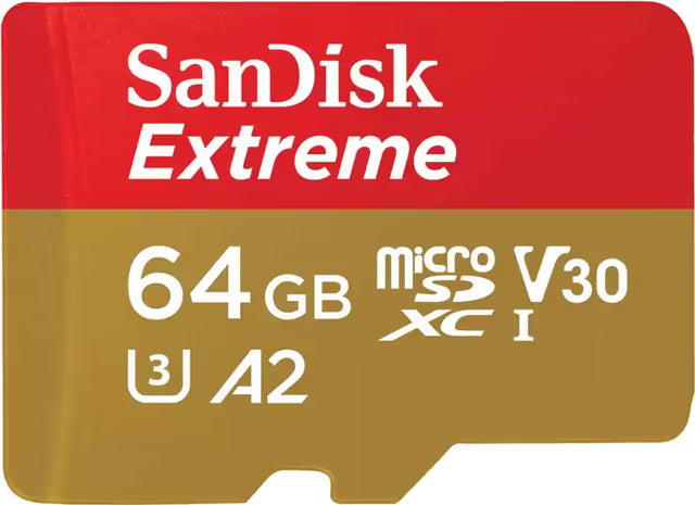 SanDisk Extreme 64GB microSDXC A2 – Bra skick SanDisk