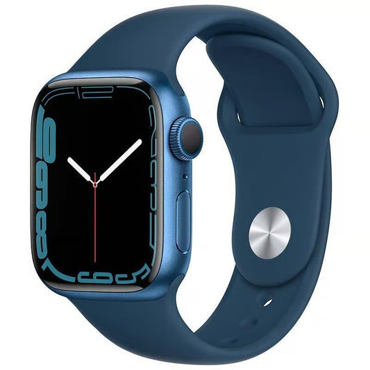 Apple Watch Series 7 41mm Blå (Gps + Cellular)