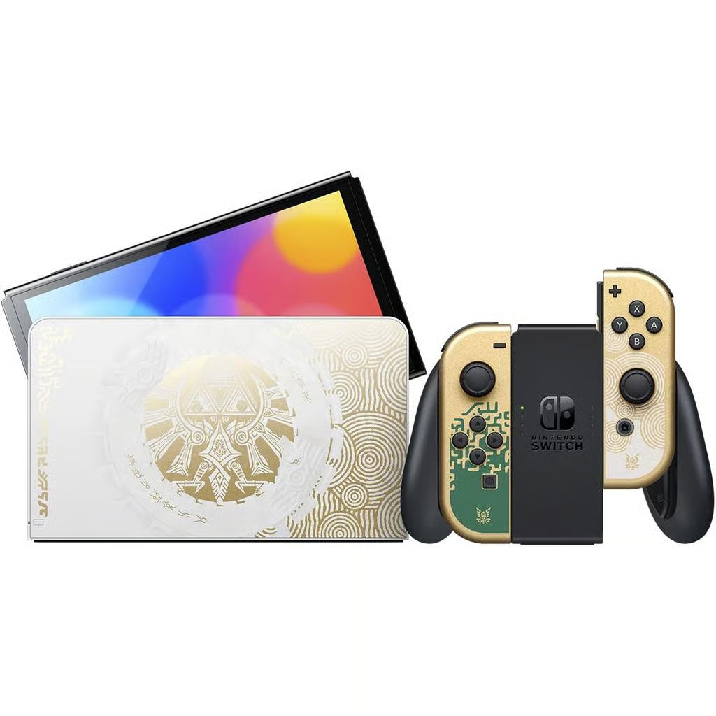 Nintendo Switch OLED 64GB - Vit - Zelda Tears Of The Kingdom Nintendo