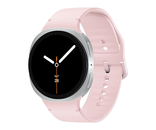 Samsung Galaxy Watch 8 40mm | Rosa armband | Bra skick