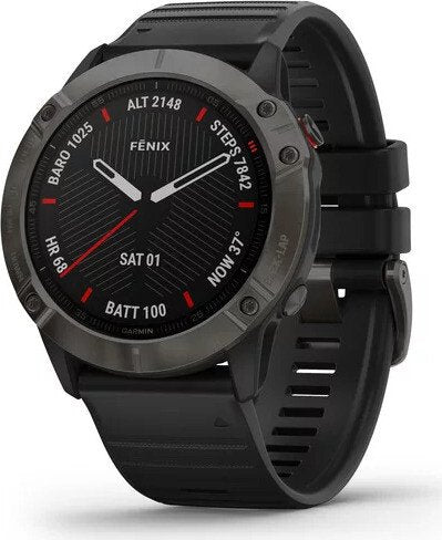 Garmin Fenix 6X Sapphire Edition – Utmärkt skick Garmin