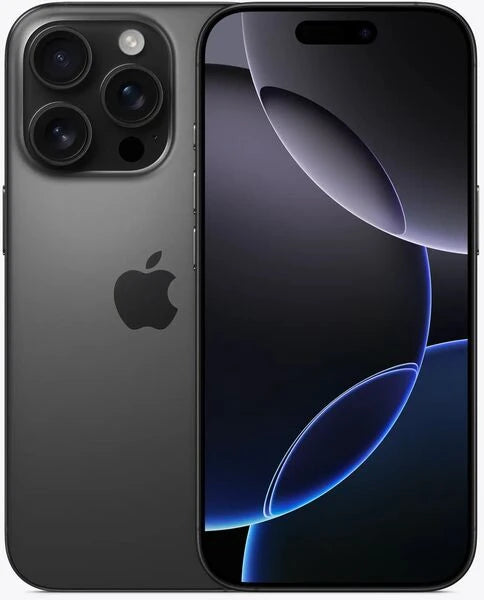 iPhone 16 Pro 128gb Svart Titan - Utmärkt Skick