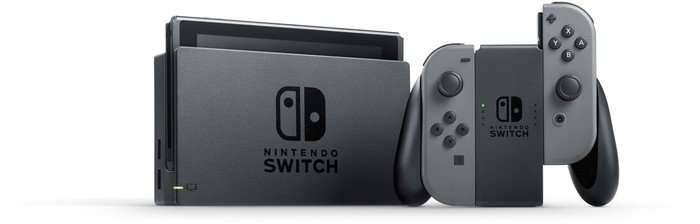 Nintendo Switch – Svart/Grå (2016) Nintendo