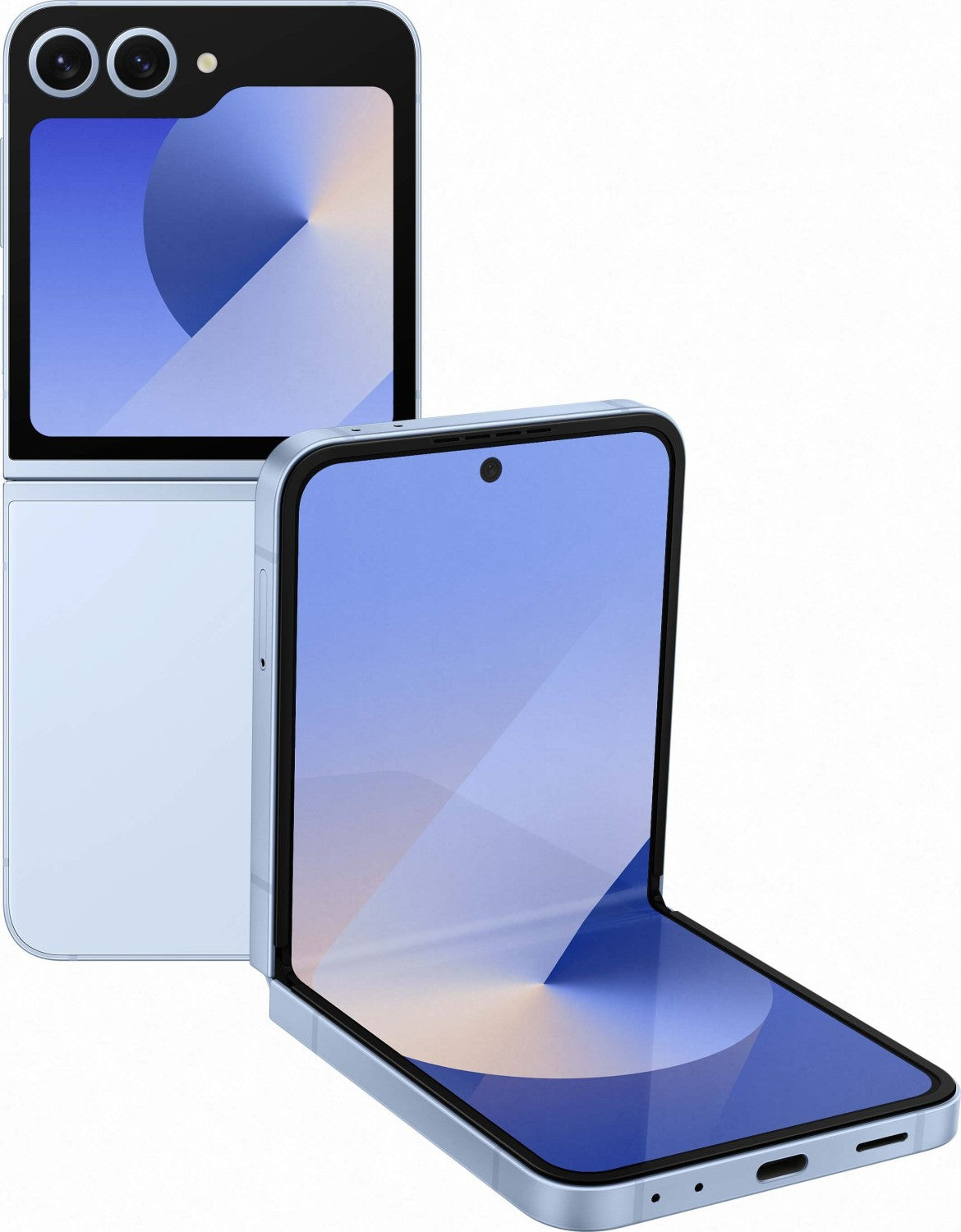 Samsung Galaxy Z Flip6 – 256GB – Blå – 100% Batterihälsa – Utmärkt skick Samsung