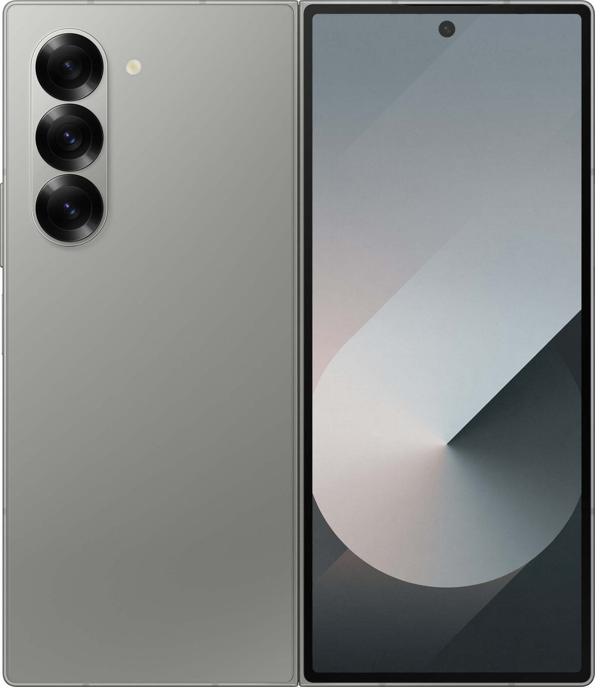 Samsung Galaxy Z Fold6 – 256GB – Silver – Nyskick – 100% batterihälsa Samsung